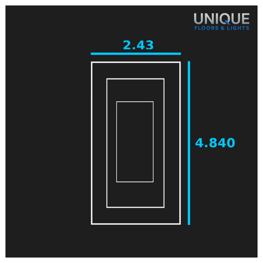 3 Square LED Lighting Kit. - Fully Dimmable - Free Delivery